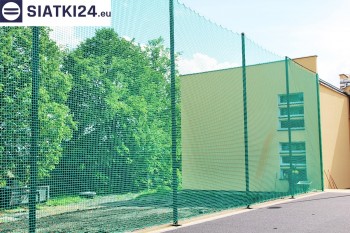 Siatki Żory - Piłkochwyty na boisko piłkarskie - piłka nożna dla terenów Żor