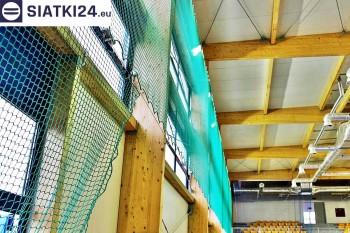 Siatki Żory - Duża wytrzymałość siatek na hali sportowej dla terenów Żor