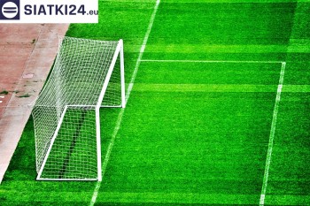 Siatki Żory - Siatki do bramki - 7,32x2,44 - (7,5x2,5m- tak zwane bramki siódemki) do piłki nożnej. dla terenów Żor