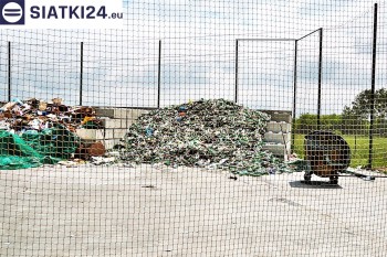 Siatki Żory - Siatka zabezpieczająca wysypisko śmieci dla terenów Żor